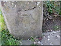 Cut Mark Gatepost Meadow Side Hope Rd Bamford