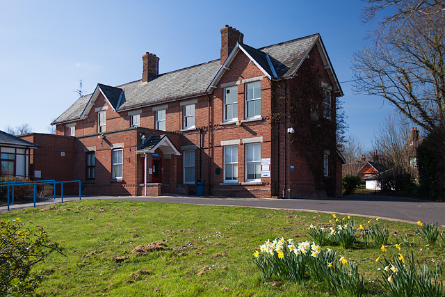 Wimborne - Victoria Hospital, the original building