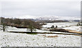 SD4695 : Snowed field near to Green Hill by Trevor Littlewood