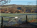 Frosty field near Hindon Lane, Tisbury