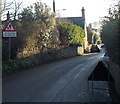 ST9430 : No footway for 450 yards, Hindon Lane, Tisbury by Jaggery
