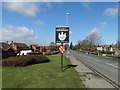 Entering Pontefract via the A639