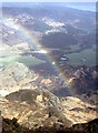 NN7023 : Rainbow over Dundurn by Alan Reid