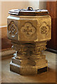 St Andrew, Landor Road - Font