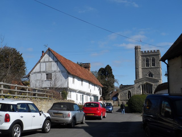 Long Crendon, Courthouse and St Mary's church