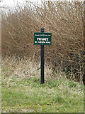 TM2485 : Gawdy Hall Estates Ltd sign by Geographer