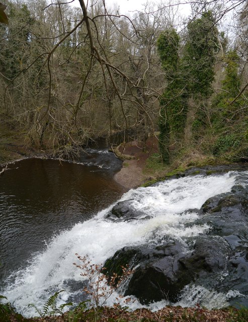 Above Stichill Linn © James T M Towill :: Geograph Britain and Ireland