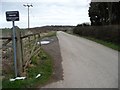 Private road, public bridleway