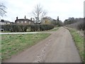 Parlington Lane passing Throstle Nest Farm