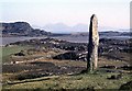 NR3691 : Standing stone at Garvard by Alan Reid
