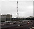 ST3886 : Tower in Llanwern Steelworks by Jaggery