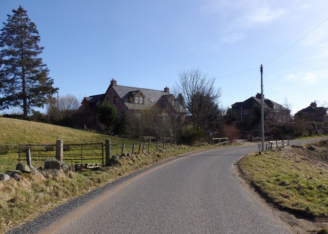 Approach to Culblean Cottages