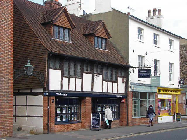 Shops on West Street, Farnham
