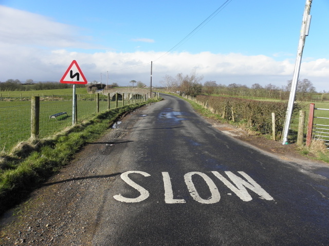 Slow down, Tullyneil Road