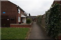 Path leading to Larch Close off Queens Road, Hull