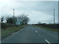 A596 nearing Leegate crossroads