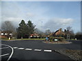 Roundabout on Smallfield Road, Horley