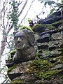 Stone head on St Luke