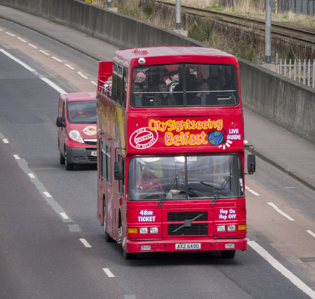 City Sightseeing bus, Belfast