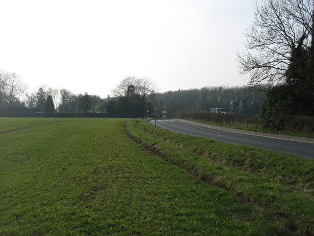 The road from Mulbarton to Wymondham
