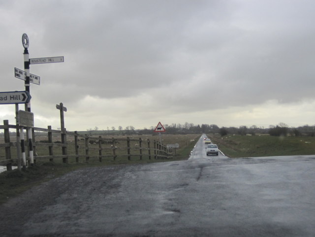 Solway coastal road at Boustead Hill