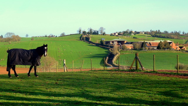 Holder's Farm on its hill