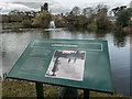 Information Board, Bletchley Park, Milton Keynes, Buckinghamshire