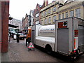 CryoService vehicle in Cambrian Road, Newport