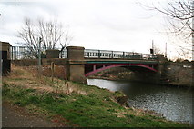 TF0196 : Bridge over the New River Ancholme at Brandy Wharf by Chris