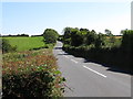 View east along Ballyhornan Road just beyond the junction with Struell Wells Road