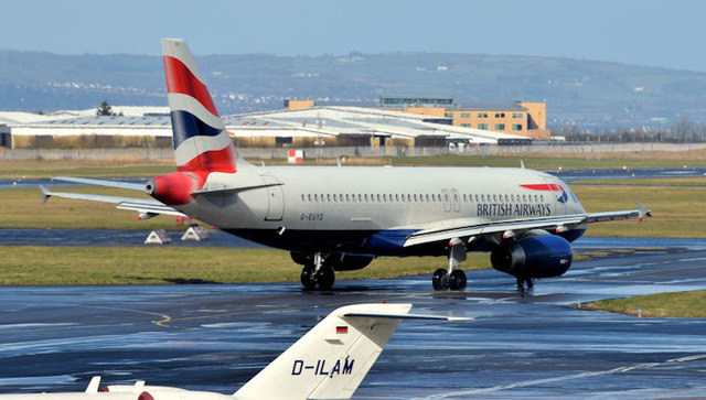 G-EUYD, George Best Belfast City Airport... © Albert Bridge :: Geograph ...