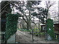 Gates to Loudham Hall