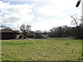 Old military buildings in Whitmore Wood