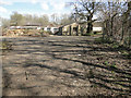 Old military buildings in Whitmore Wood