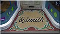 TM2749 : Shop entrance mosaic floor, Woodbridge by Jim Osley