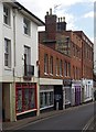 "Ghost sign", Church Road, Woodbridge