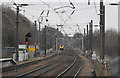 Railway heading north east from Durham Railway Station