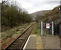 Rhondda Line north from Llwynypia railway station