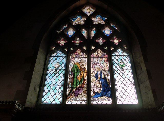 St Paul, Grange-over-Sands: stained glass window (2)