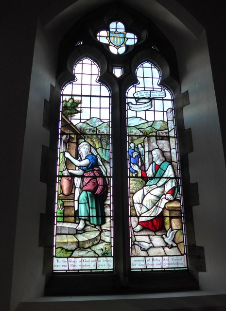 St Paul, Grange-over-Sands: stained glass window (6)
