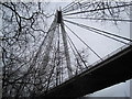 Suspension Road Bridge over the River Leven