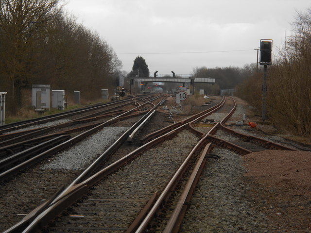 Railway Line at Headcorn (2)