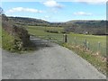 Looking west-southwest over the valley of the Afon Aeron