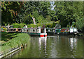 Moorings near Coven Heath, Staffordshire