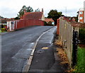 Old Taunton Road crosses over the canal, Bridgwater