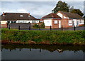 Canalside buildings between Old Taunton Road and Taunton Road, Bridgwater