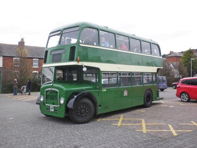 Vintage Bristol Bus At Minehead © Roger Cornfoot :: Geograph Britain ...