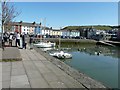 The inner harbour at Aberaeron