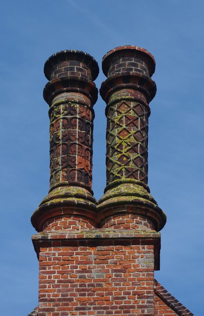 Moot Hall chimney stacks, Aldeburgh