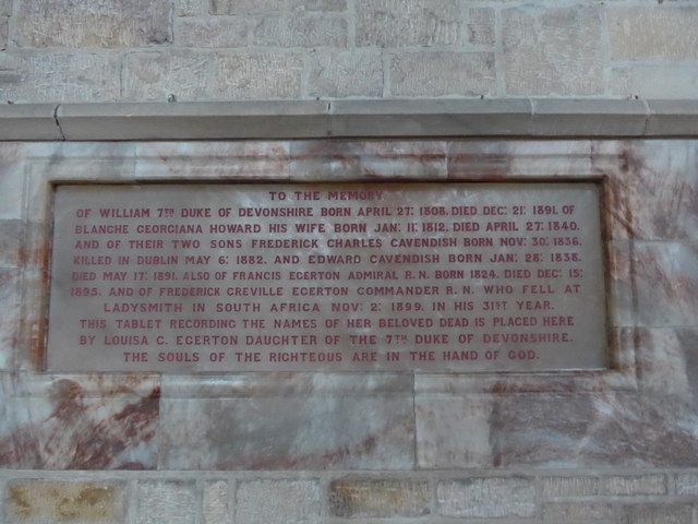 St John the Baptist, Flookburgh: memorial (a)